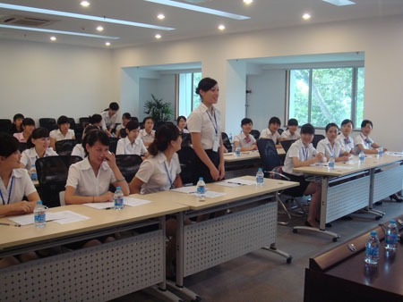 南瑞集团会务服务与前台接待礼仪培训案例